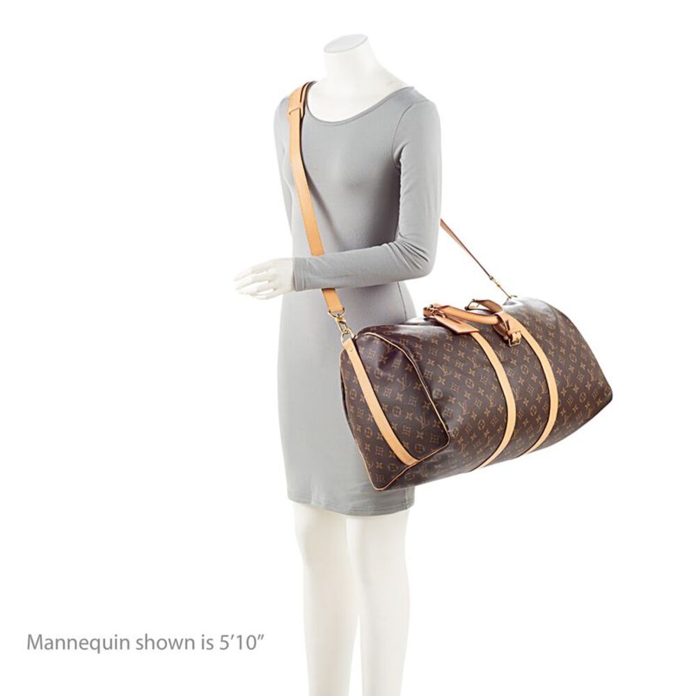Louis Vuitton Monogram Canvas Keepall Bandouliere 50 Duffle - Picture 5 of 14
